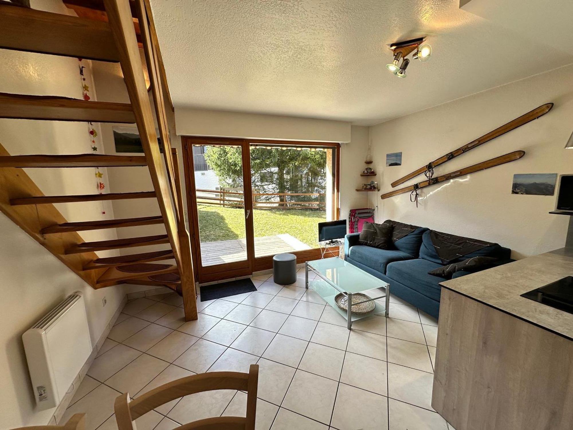 Charmant Duplex De 45M², 2 Chambres, Jardin, Garage, Villard-De-Lans - Fr-1-515-51 ภายนอก รูปภาพ